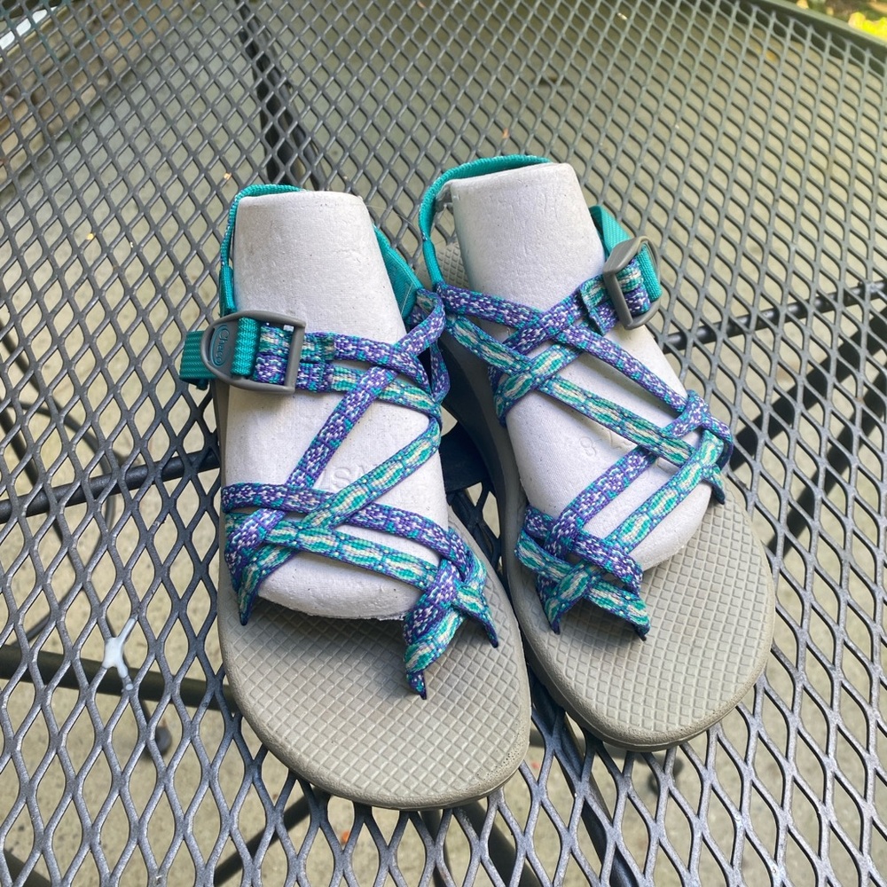 Colorful Strappy Chaco Sandals